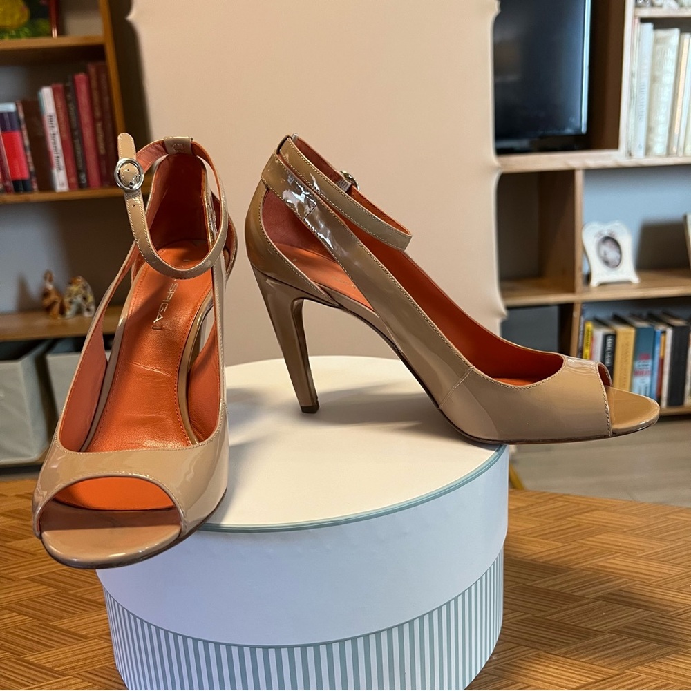 Genuine Leather Via Spiga Heels - Picture 4 of 10